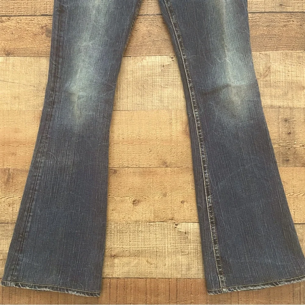 1921 Western Glove Flare JEANS, Cute Western Details - Picture 4 of 14
